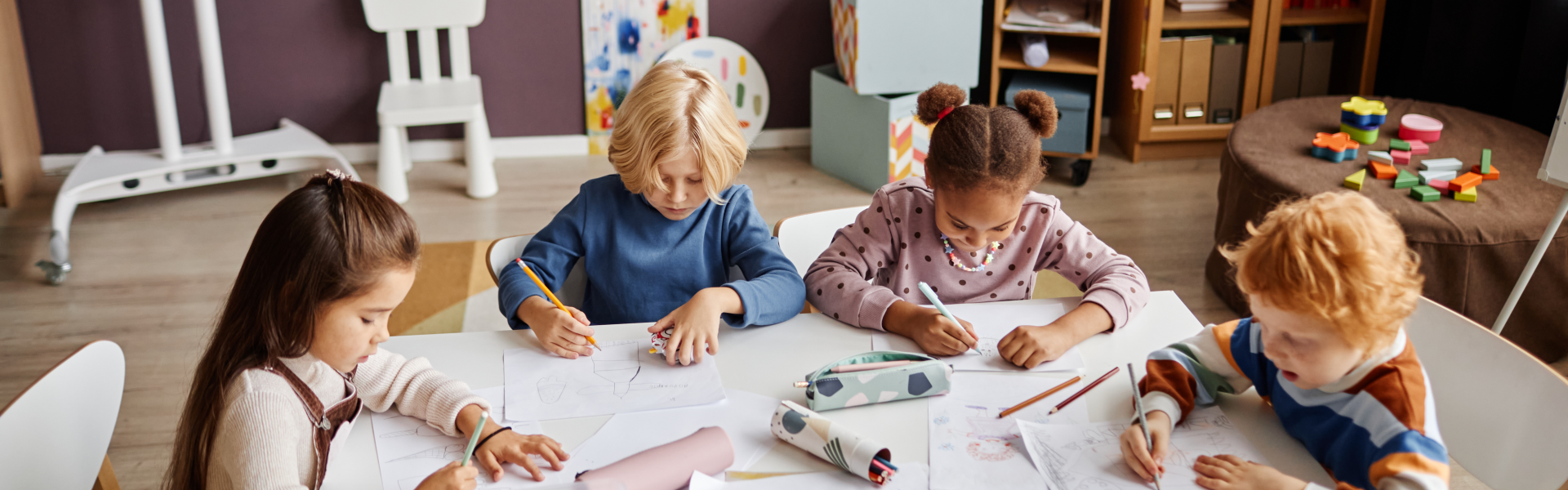 kids writing